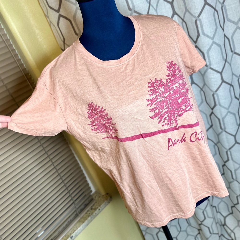 NEW! SUNDRY Adobe Park City Vintage Short Sleeve Pima Cotton Tee - Picture 5 of 12